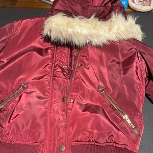 Jacket With Fur Hood